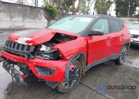 2020 Jeep Compass Trailhawk 4X4 from USA, damaged, VIN 3C4NJDDB8LT232665